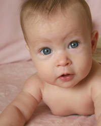 Bebê Olhos Azuis